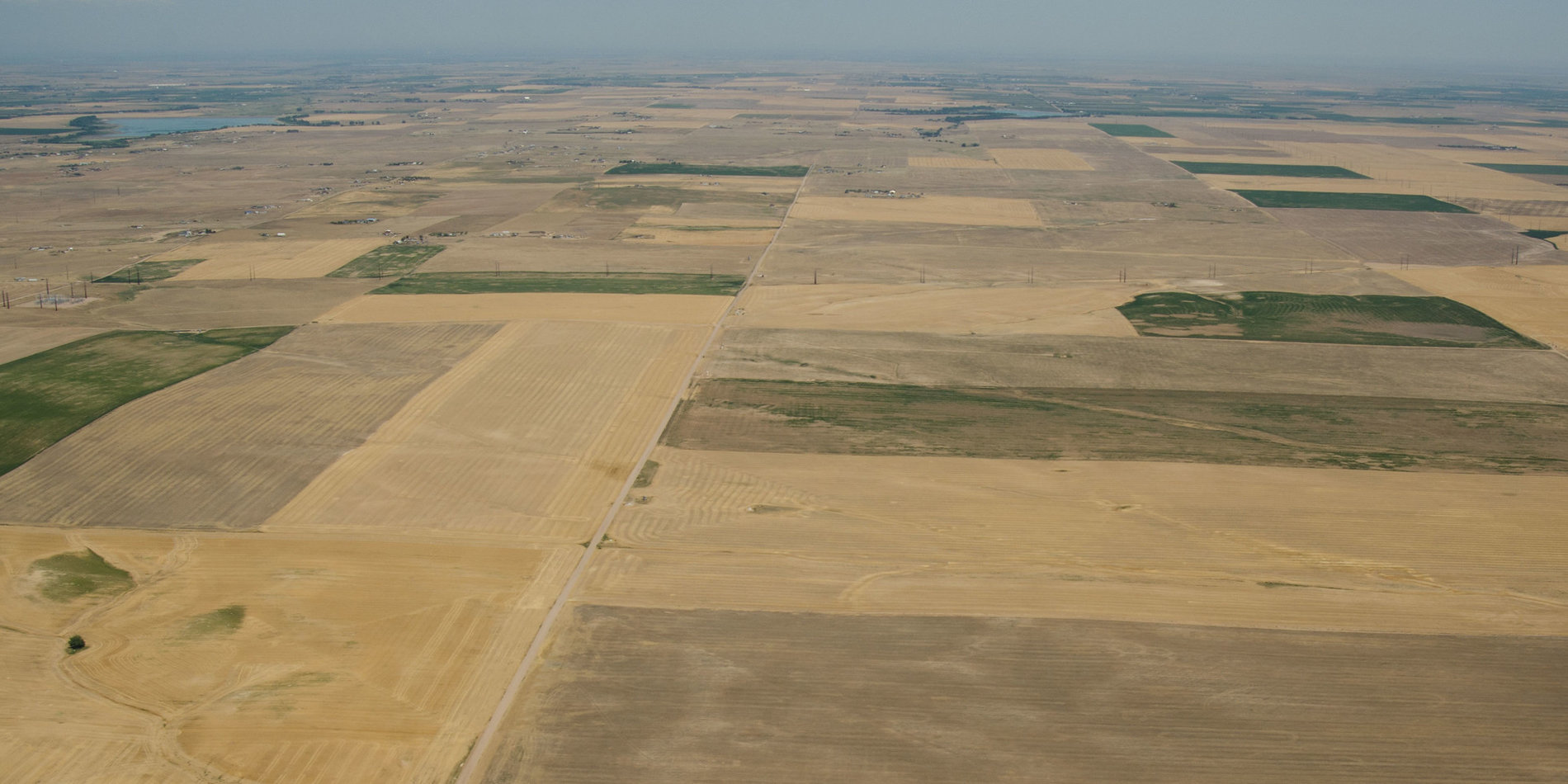 Farmland during 2012 drought