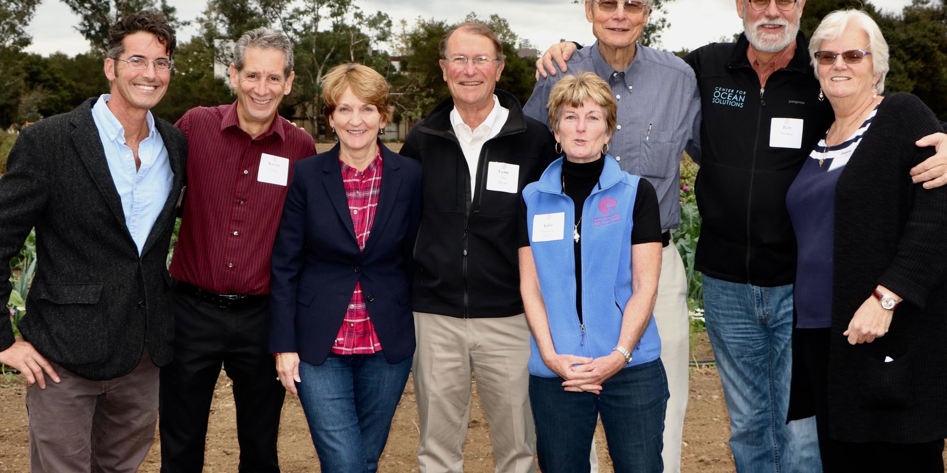 current and former Stanford Earth and Earth Systems Program leadership