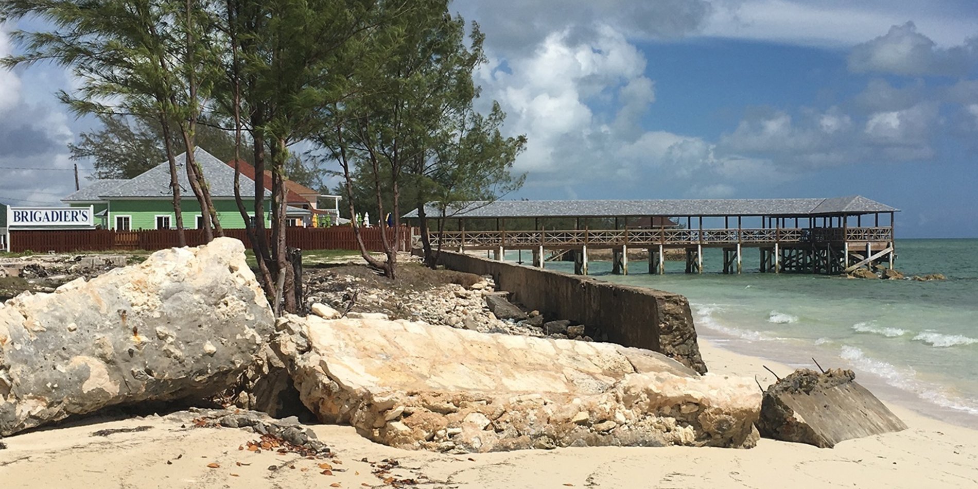 Bahamas pier