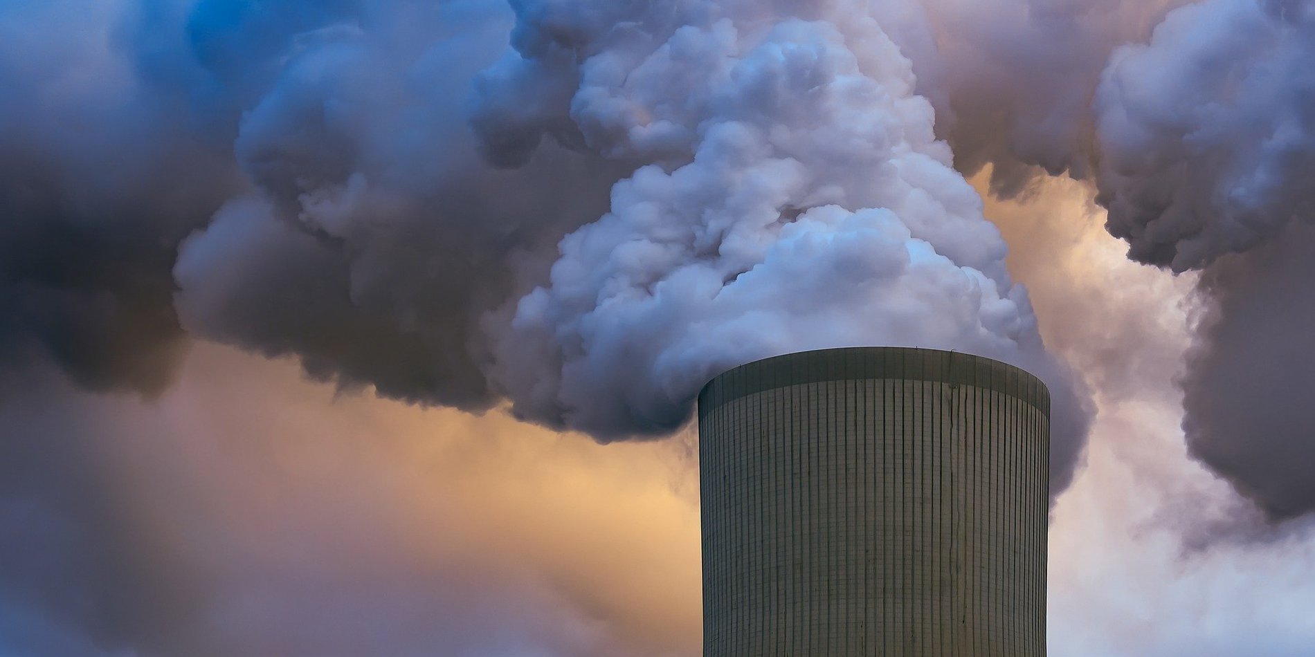 smoke from power plant