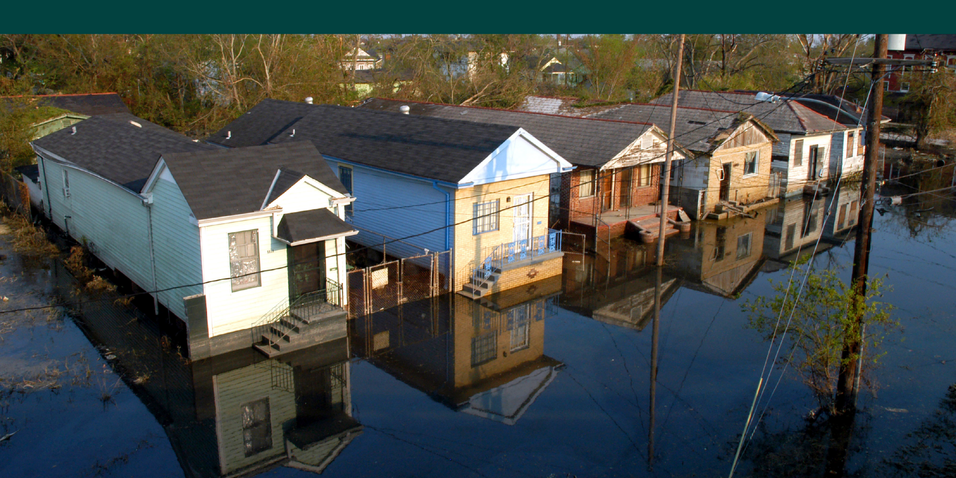 Flooded neighborhood