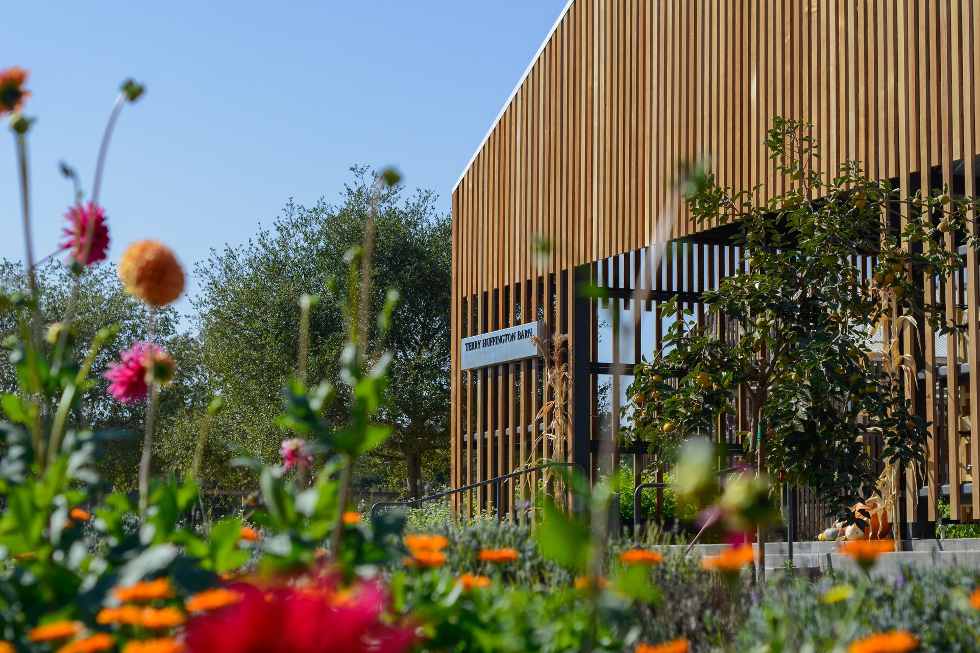 Barn at the O'Donohue Family Stanford Educational Farm