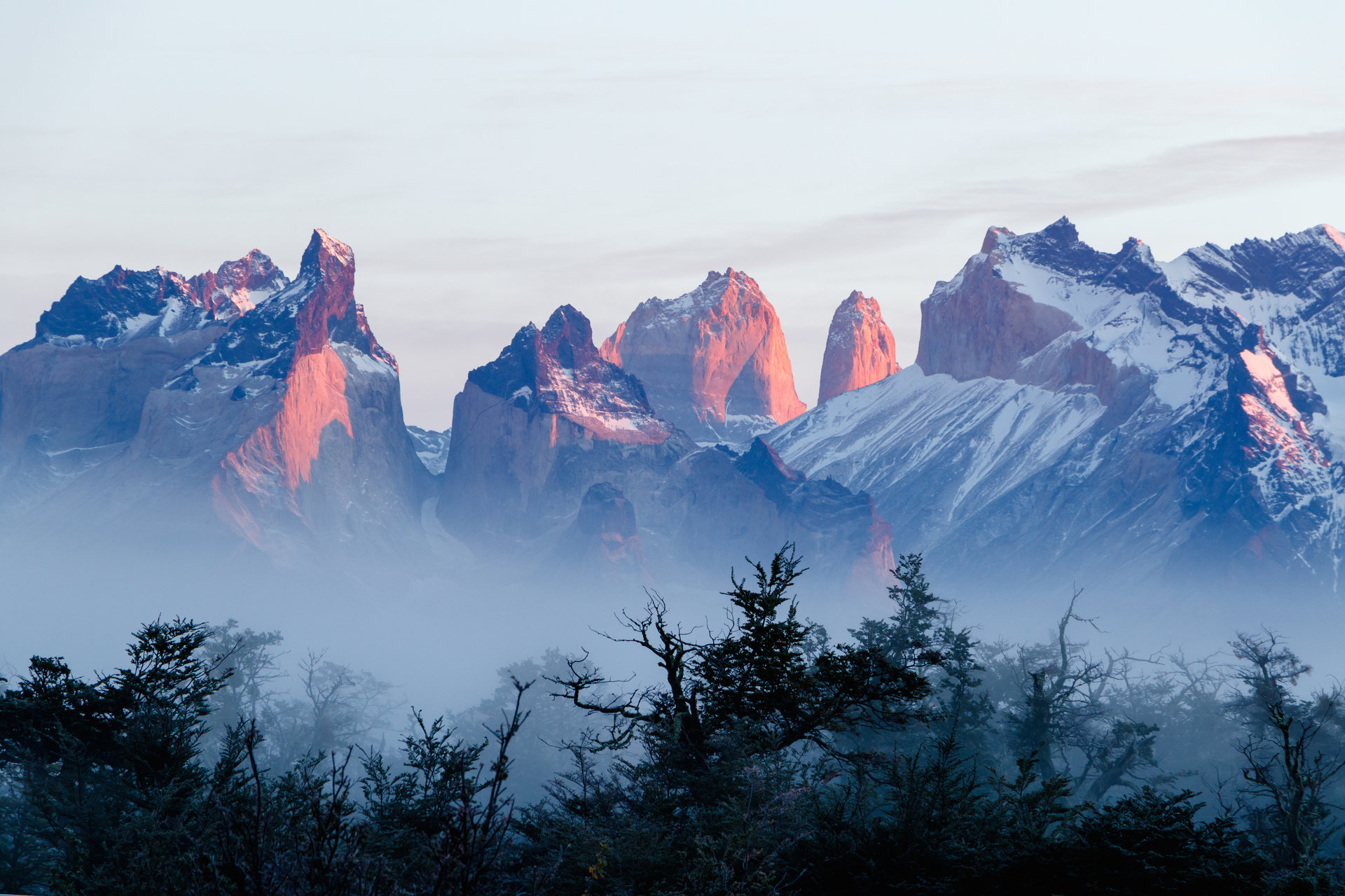 Torres del Paine in Chile by Nora Hennessy