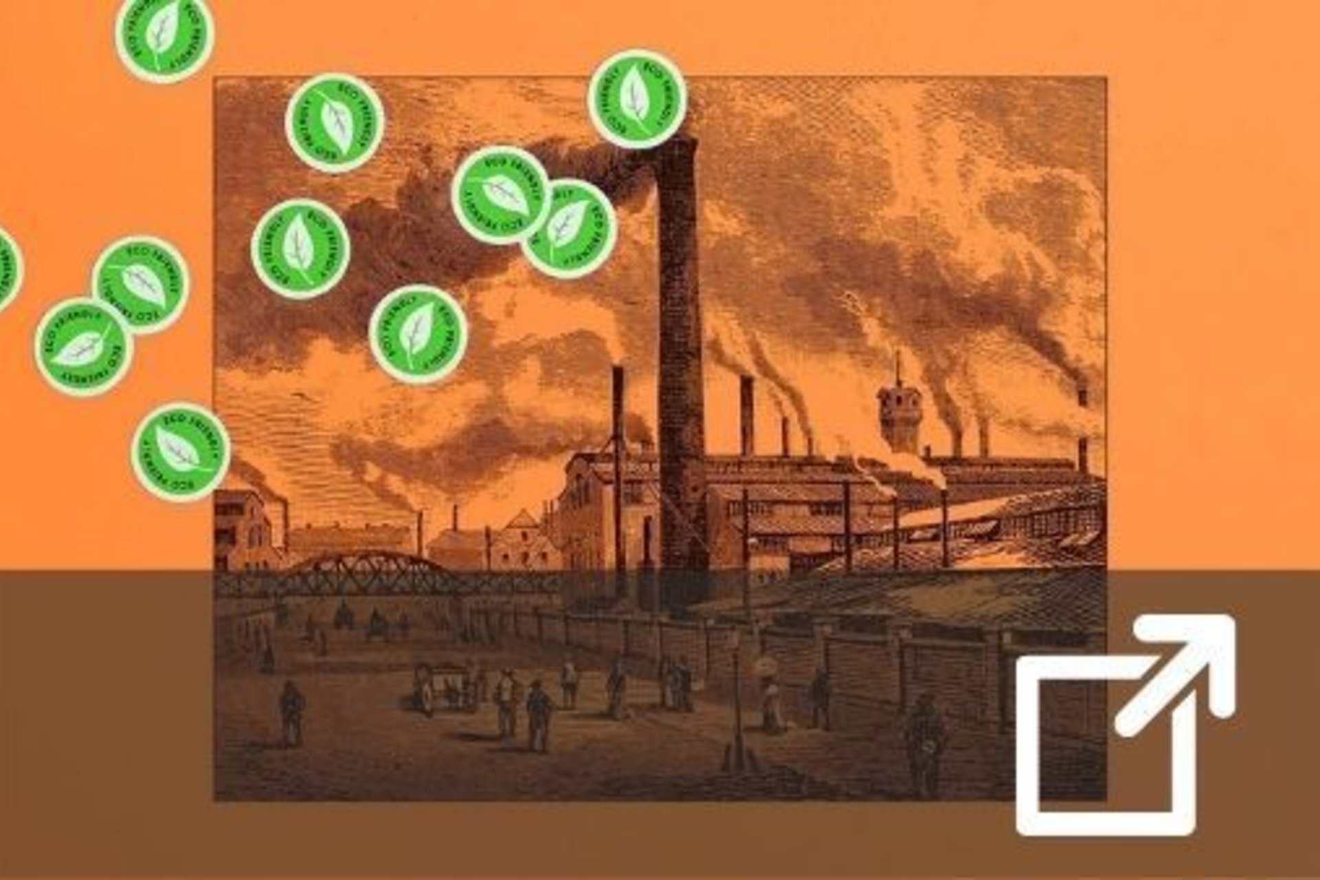 Net-zero concept illustration - external link