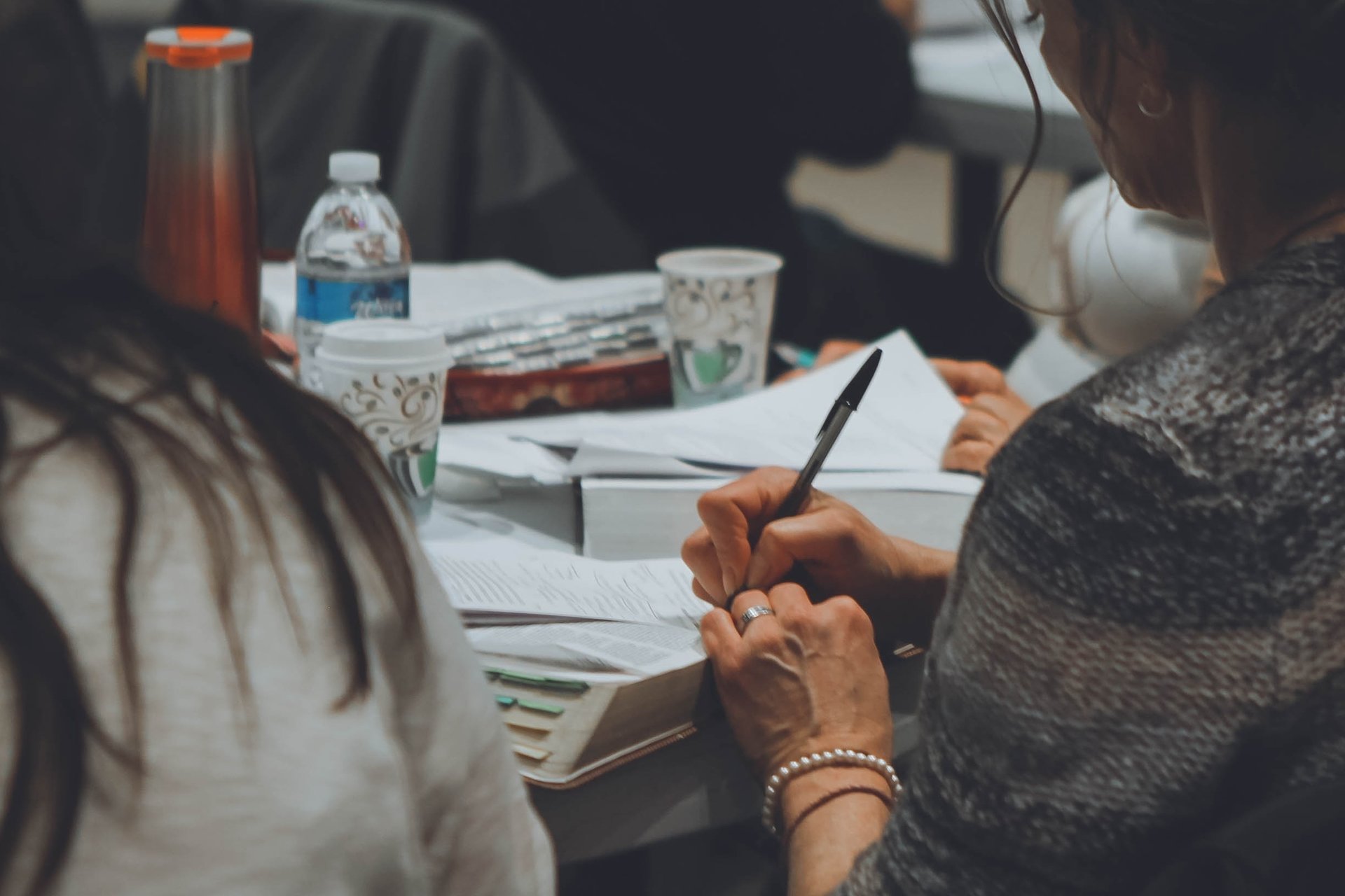 Students in classroom
