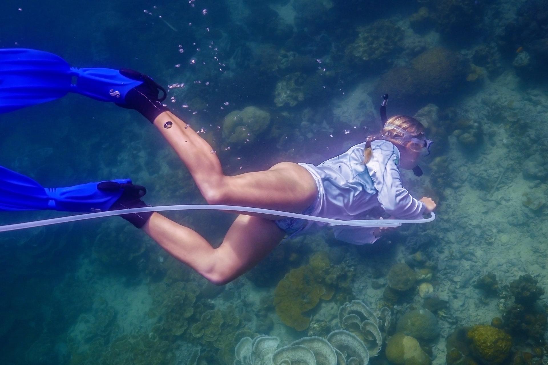 Stanford student diver 