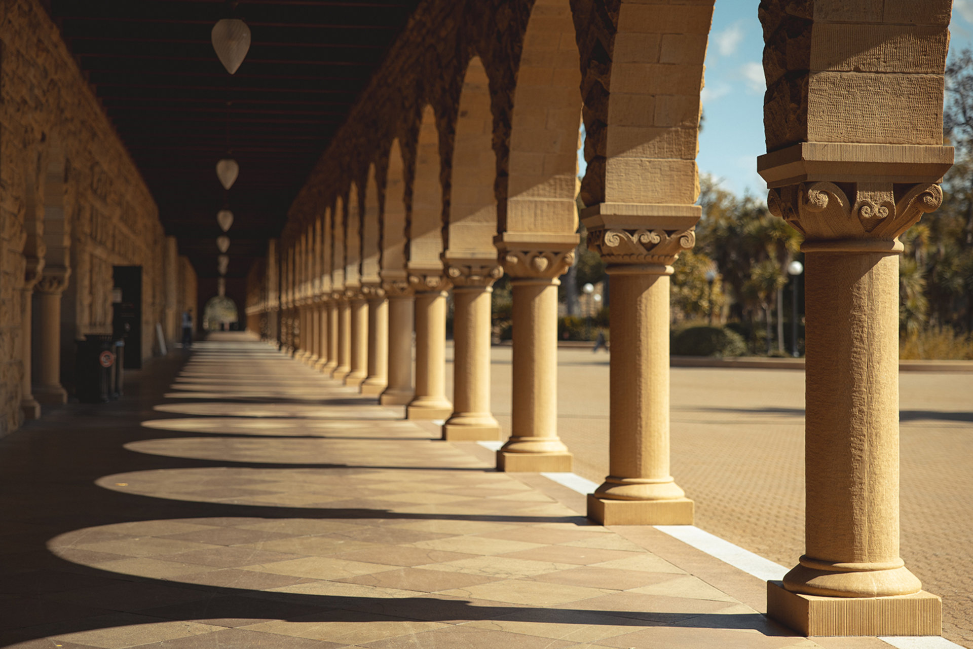 Stanford sandstone arches
