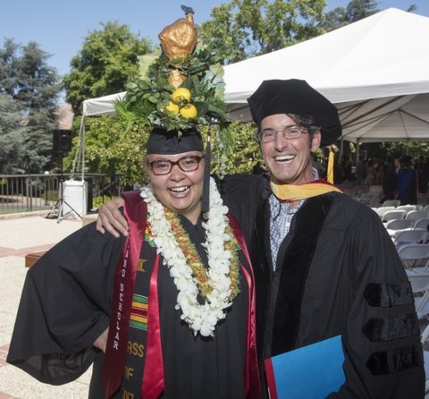 Richard Nevle and graduate