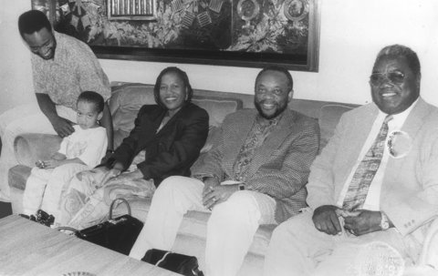 Usua and his family.