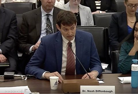 Noah Diffenbaugh testifying