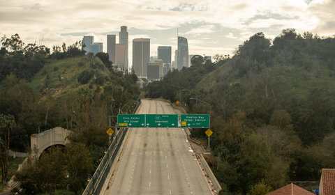 Los Angeles freeway