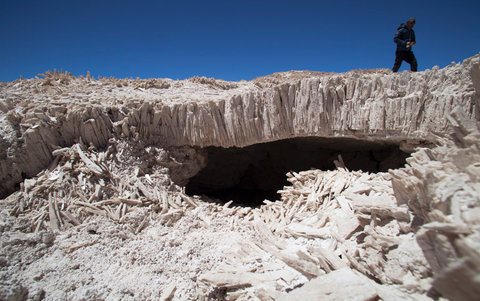 gypsum beds