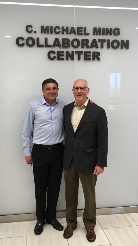 Mike Ming and Lorenzo Simonelli