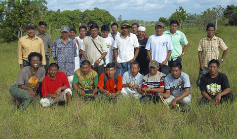 Members of the soil sampling teams.