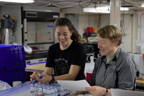 Karen Casciotti and Colette Kelly