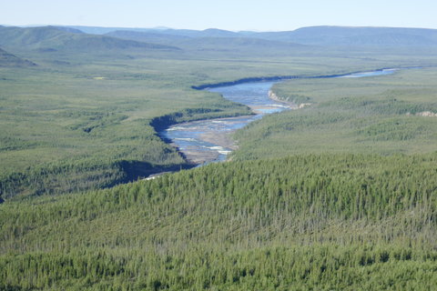 Peel River above