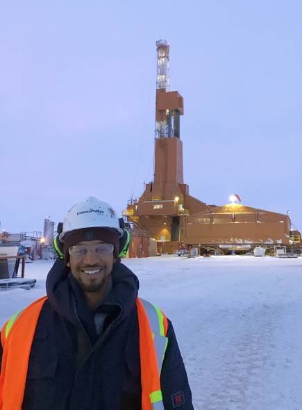 Jamal Cherry in Alaska