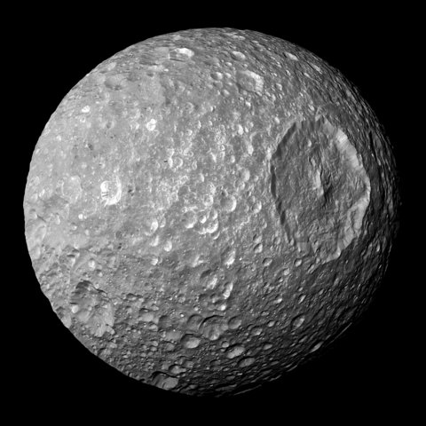 Saturn's moon, Mimas