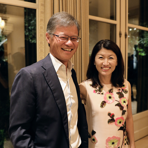 Akiko Yamasaki & Jerry Yang