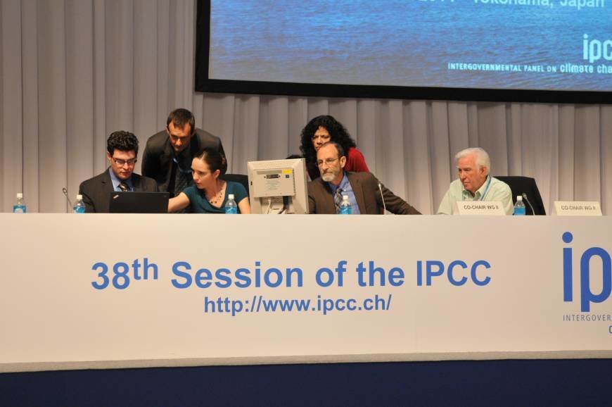 Chris Field at IPCC conference